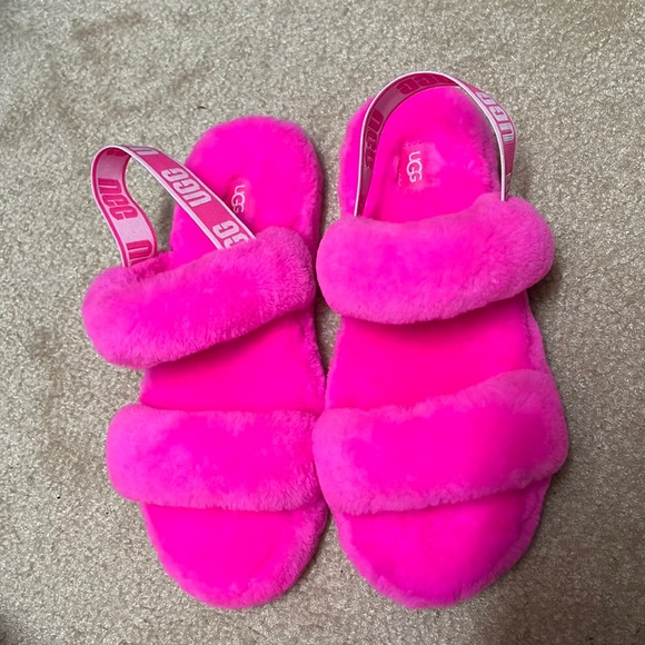 UGG Shoes Ugg Slippers Hot Pink Poshmark